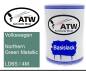Preview: Volkswagen, Northern Green Metallic, LD6S / 4M: 500ml Lackdose, von ATW Autoteile West.